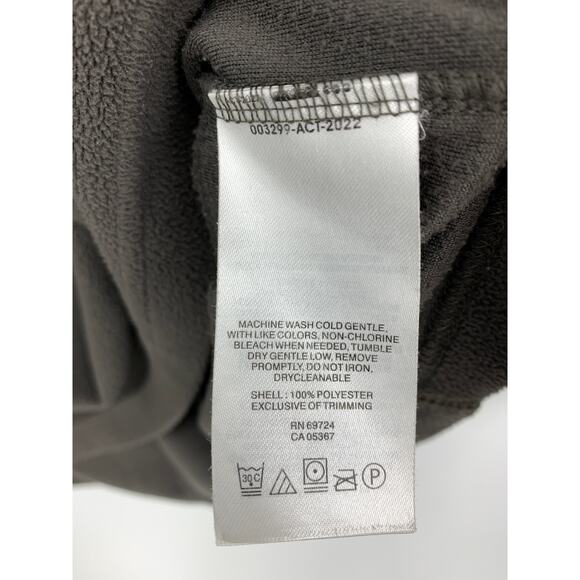 Columbia 1/4 Zip Pullover Fleece Sweatshirt Mens Size Medium Dark Gray - Picture 4 of 6